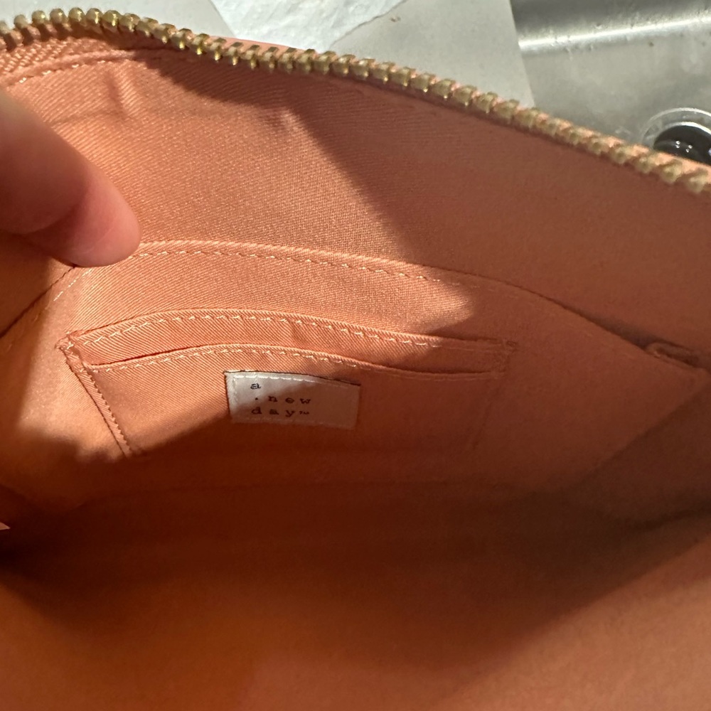 A New Day Salmon Python Wristlet - image 4
